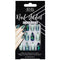 Ardell Nail Addict Green Glitter Chrome False Nails Jag Couture Beauty