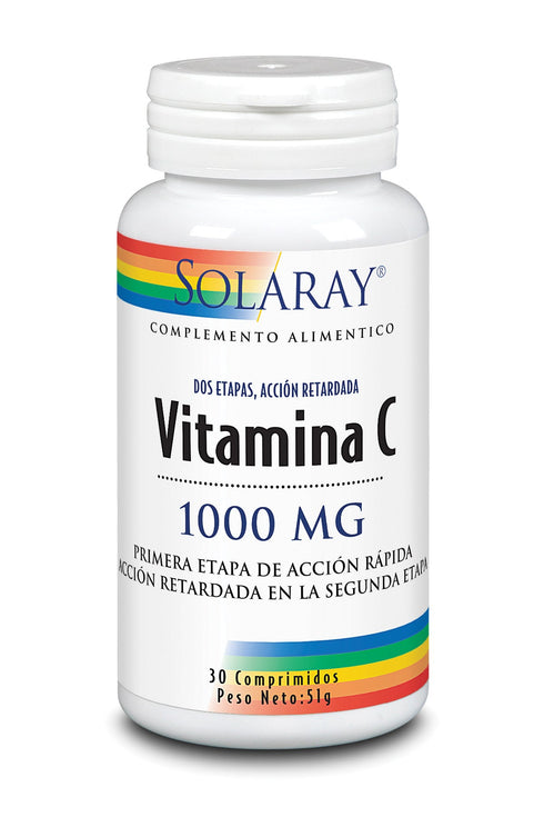 Solaray Vitamina C 1000 Mg 100 Tabletas Jag Couture Beauty