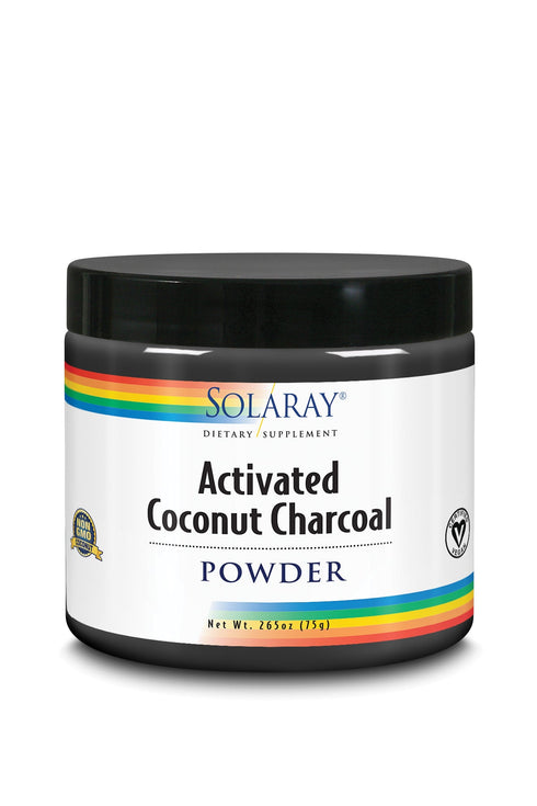 Solaray Charcoal Coconut Activated 150g Jag Couture Beauty