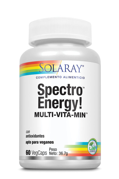 Solaray Spectro Energy 60 Caps Vegetales Jag Couture Beauty