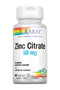Solaray Zinc Citrato 50 Mg 60 Vcaps Jag Couture Beauty
