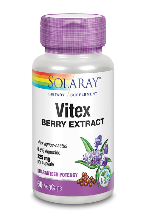 Solaray Vitex 60 Caps Jag Couture Beauty