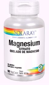 Solaray Magnesium 133 Mg 90 Vcaps Jag Couture Beauty