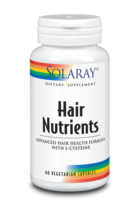 Solaray Hair Nutrients 60 Caps - Jag Couture Beauty