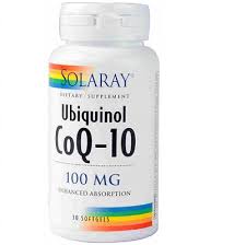 Solaray Coq10 Ubiquinol 100 Mg 30 Perlas Jag Couture Beauty