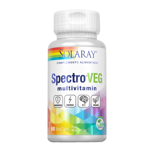 Solaray Spectro Multi Vitaminas y Minerales 60 Vcaps Jag Couture Beauty