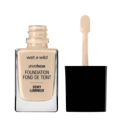 Wet N Wild Photo Focus Foundation Dewy Nude Ivory 28ml Jag Couture Beauty