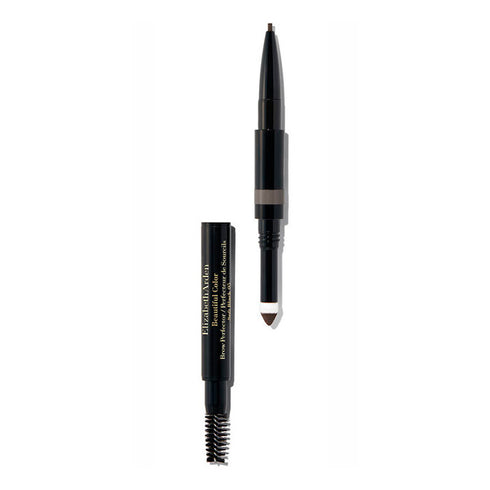 Elizabeth Arden Beautiful Color 3 in 1 Eye Brow 05 Soft Black - Jag Couture Beauty