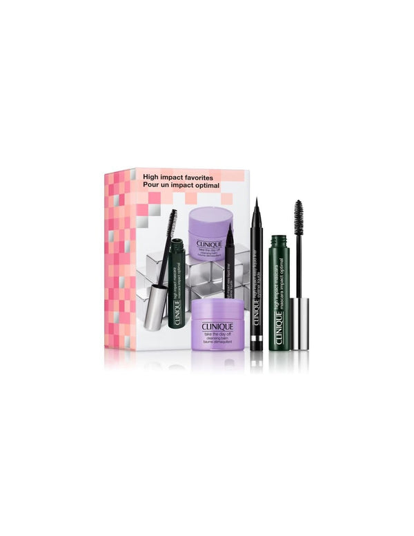 Clinique High Impact Máscara De Pestañas Estuche 3 Piezas - Jag Couture Beauty