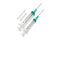 Emerald Syringe C/A 10ml 21g 0,8 X 40mm 1 Unit Jag Couture Beauty