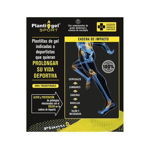Plantigel Sport Insoles Size 43-47 - Jag Couture Beauty