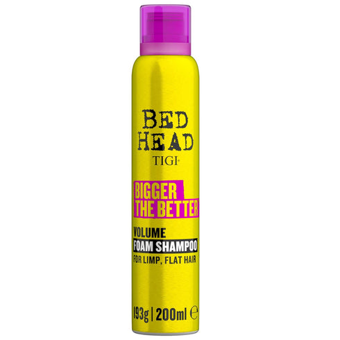 Tigi Bed Head Bigger The Better Volume Foam Shampoo 200ml Jag Couture Beauty