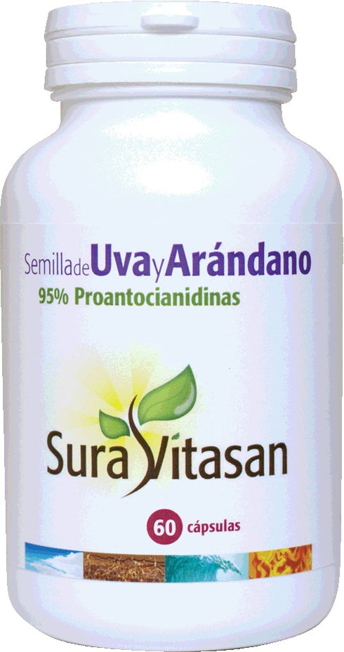 Sura Vitas Semilla Uva Forte 60 Caps - Jag Couture Beauty