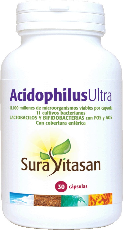 Sura Vitas Acidophilus Ultra 30 Caps Jag Couture Beauty