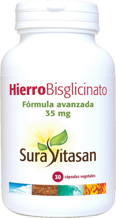 Sura Vitas Hierro Bisglicinato 30 Caps Jag Couture Beauty