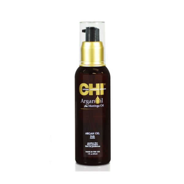 Chi Argan Plus Moringa Oil 89ml - Jag Couture Beauty