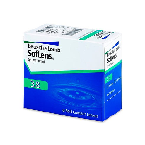 Soflens 38 Lenses With Tint Visibility -0.75 BC / 87 6 units - Jag Couture Beauty