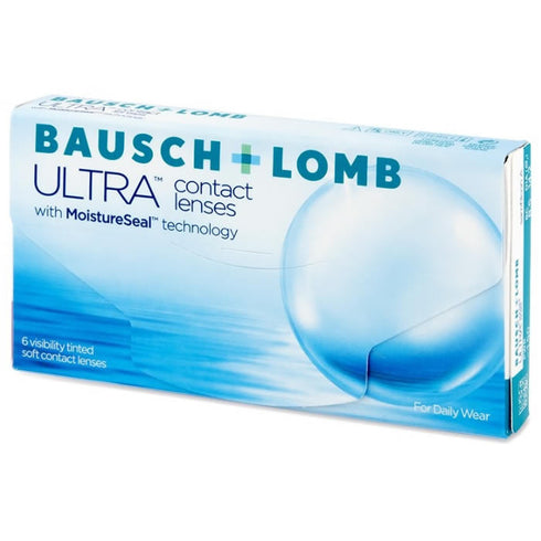 Ultra Contact Lenses Visibility Tinted -6.00 BC/85 6 Units - Jag Couture Beauty