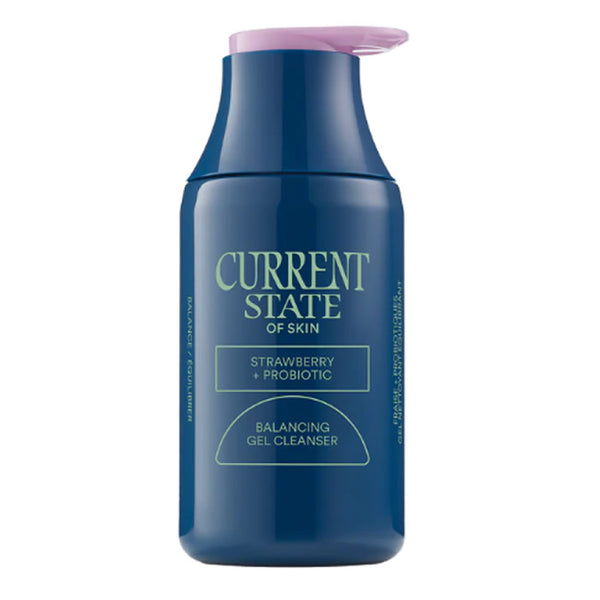 Current State Strawberry + Probiotic Balancing Gel Cleanser 150ml - Jag Couture Beauty