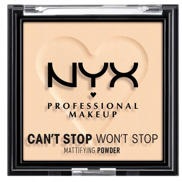 Nyx Can't Stop Won't Stop Mattifying Powder Light Medium - Jag Couture Beauty