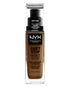 Nyx – Can‘t Stop – Won‘t Stop – Foundation mit vollständiger Abdeckung, Deep Sable, 30 ml