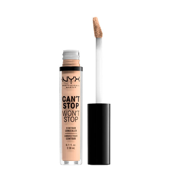 Nyx Can´t Stop Won´t Stop Full Coverage Contour Concealer Vanilla 3,5ml - Jag Couture Beauty
