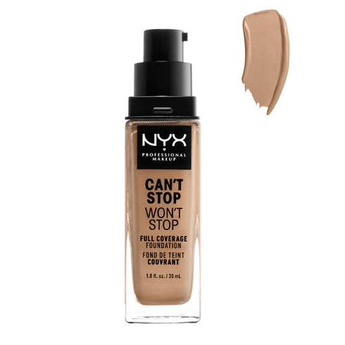 Nyx Can´t Stop Won´t Stop Full Coverage Foundation Classic Tan 30ml - Jag Couture Beauty