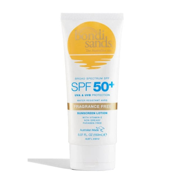 Bondi Sands Body Sunscreen Lotion Fragance Free Spf50+ 150ml Jag Couture Beauty