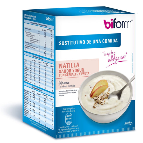 Biform Natillas Yogur Cereales 6 Sobres Jag Couture Beauty