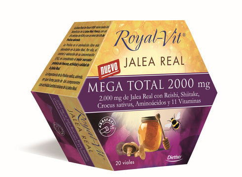 Dietisa Royal Vit Mega Total 2000 Mg 20 Fläschchen