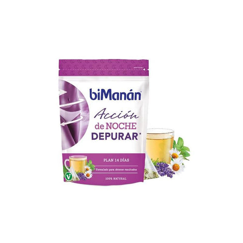 Bimanán Acción De Noche Depurar 14 Infusiones - Jag Couture Beauty