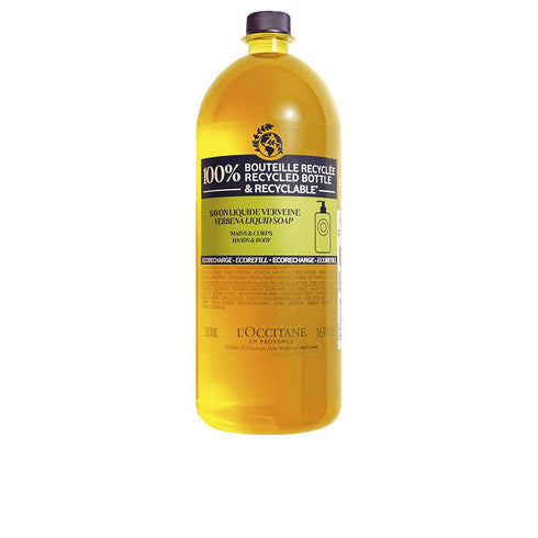 L'occitane Verbena Karité Jabón Líquido Eco Recarga 500ml Jag Couture Beauty