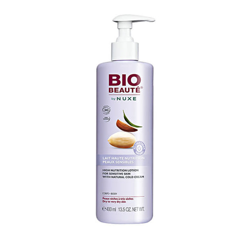 Nuxe Bio Beauté High Nutrition Lotion Sensitive Skin 400ml - Jag Couture Beauty
