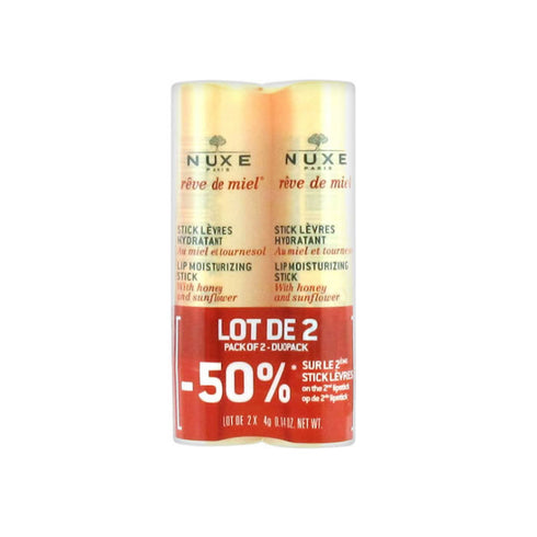 Nuxe Rêve De Miel Lip Moisturizing Stick 2x4g - Jag Couture Beauty