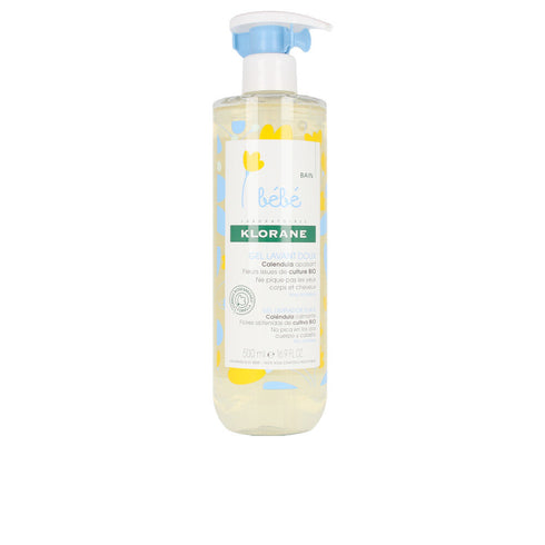 Klorane Bebé Gentle Cleansing Gel Soothing Calendula 500ml Jag Couture Beauty