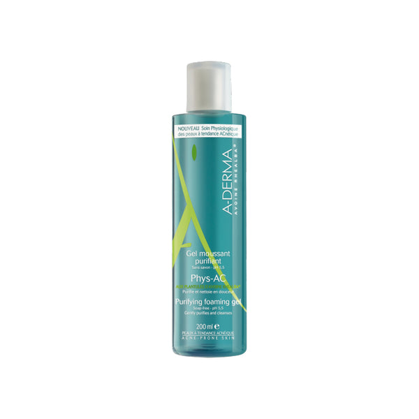 A-Derma Physac Purifying Cleansing Gel 400ml - Jag Couture Beauty
