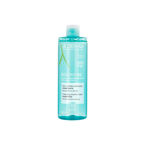 A-Derma Biology AC Purifying Micellar Purifying Water 400ml Jag Couture Beauty