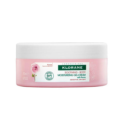 Klorane Peony Moisturising Gel-Cream 200ml Jag Couture Beauty