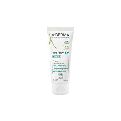 A-Derma Biology AC Hydra Ultra Soothing Cream 40ml Jag Couture Beauty