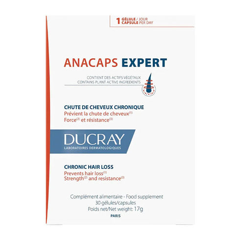 Anacaps Expert Reaccional Hair Loss Supplement 30 Units - Jag Couture Beauty