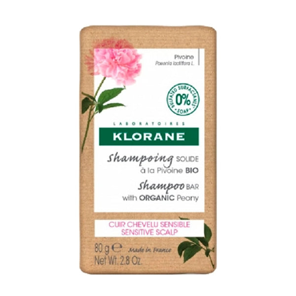 Klorane Solid Shampoo with Organic Peony 80 g Jag Couture Beauty