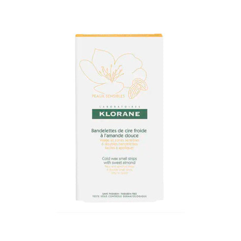 Klorane Hair Removal Cold Wax Strips Face - Jag Couture Beauty