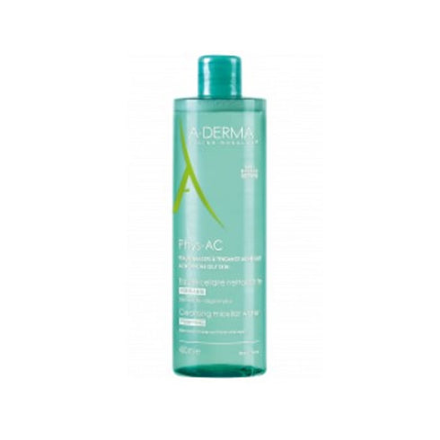 A-Derma Phys-Ac Purifying Micellar Water 400ml - Jag Couture Beauty
