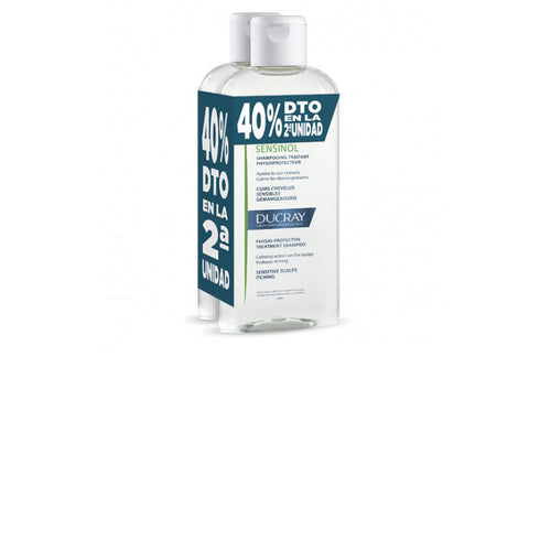 Ducray Sensinol Physio-protective Treatment Shampoo 2x400ml Jag Couture Beauty