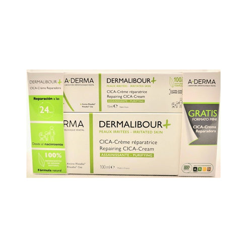 A-derma Dermalibour+ Cica Repair Cream 100ml Set 2 Pieces - Jag Couture Beauty