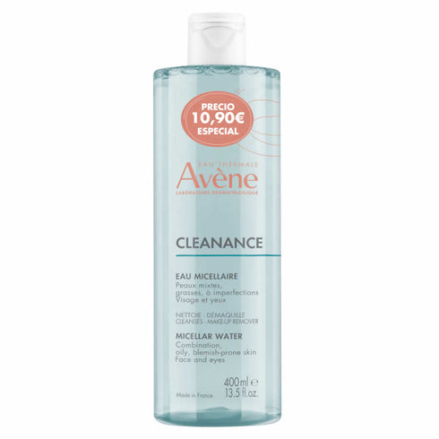 Avène Cleanance Eau Micellaire Démaquillante 400ml - Jag Couture Beauty
