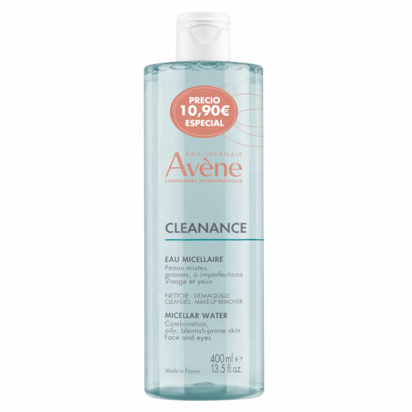 Avène Cleanance Eau Micellaire Démaquillante 400ml - Jag Couture Beauty