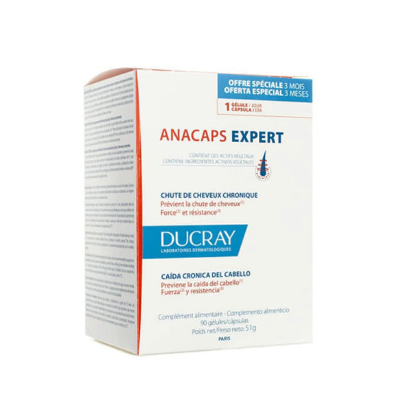 Ducray Anacaps Expert 90 Capsules - Jag Couture Beauty