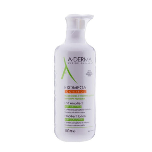 A-Derma Exomega Control Lotion Dry Skin 400ml - Jag Couture Beauty