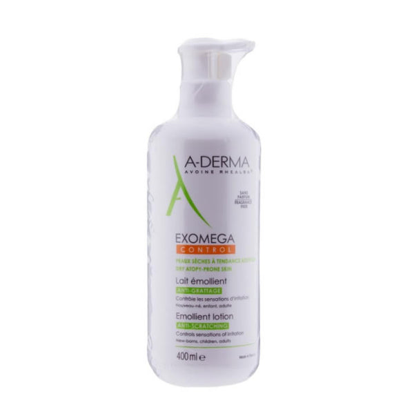 A-Derma Exomega Control Lotion Dry Skin 400ml - Jag Couture Beauty